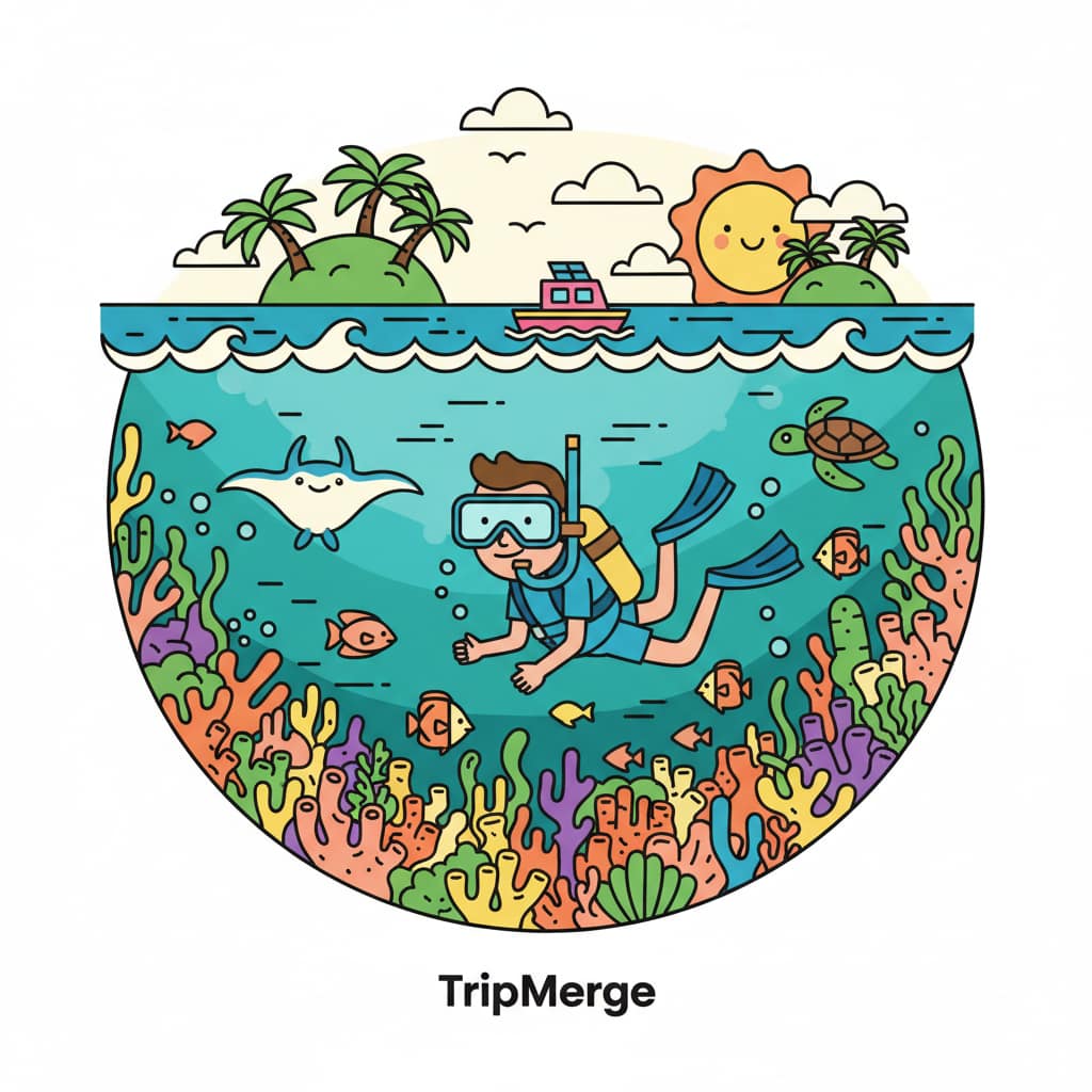 Visual illustration: Palau: A Diver's Dream and a Model for Eco-Conscious Travel