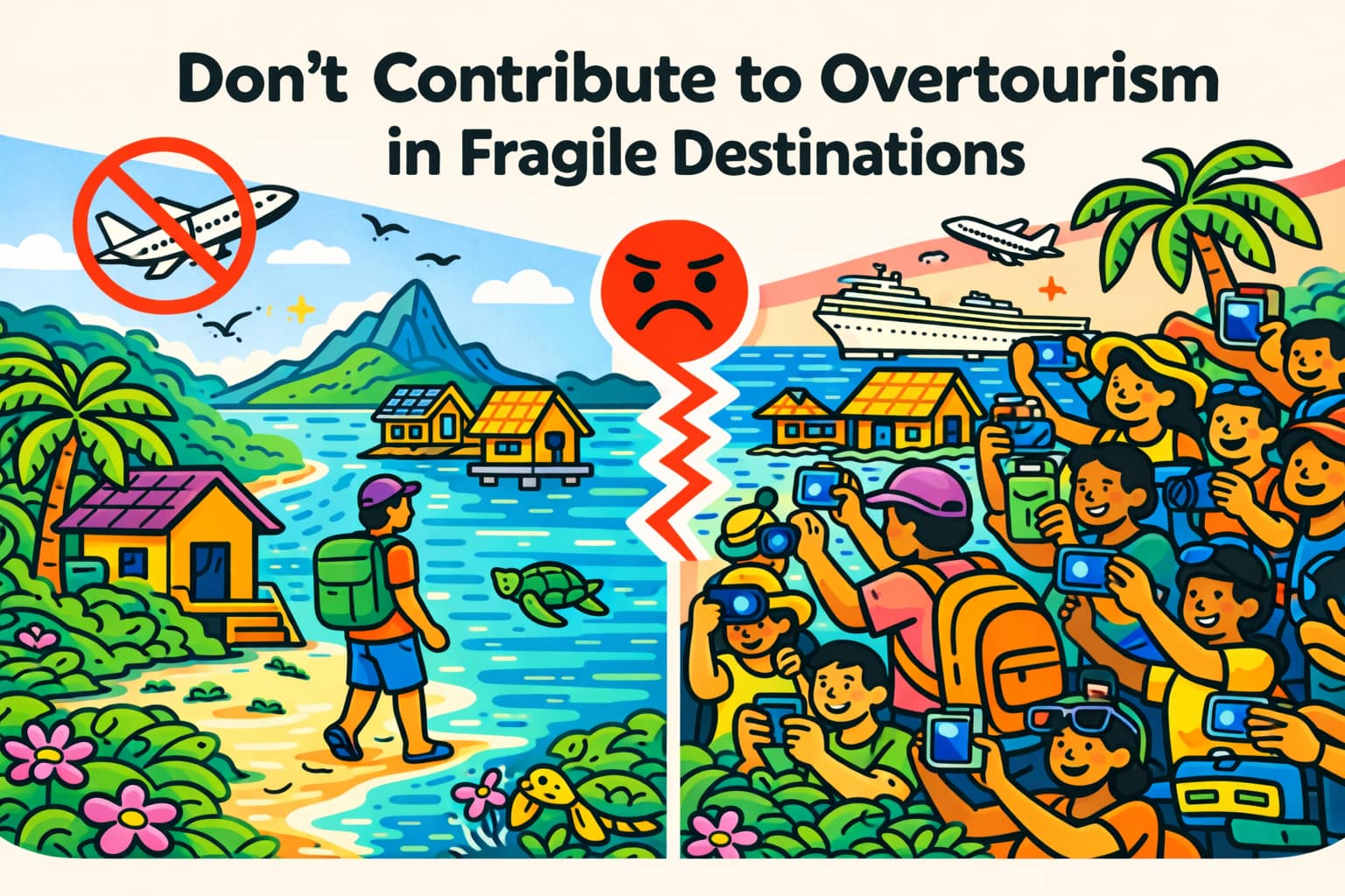 Overtourism in fragile destinations