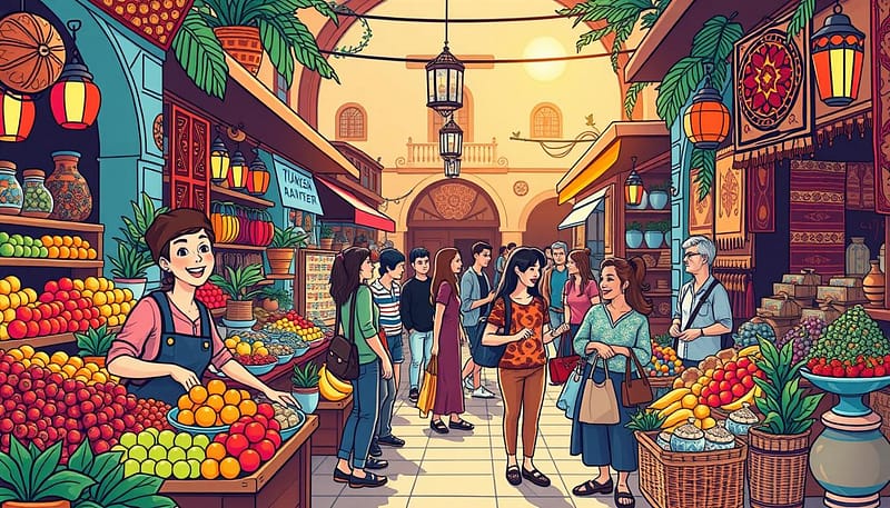 Turkish market local culture Turkish market local culture