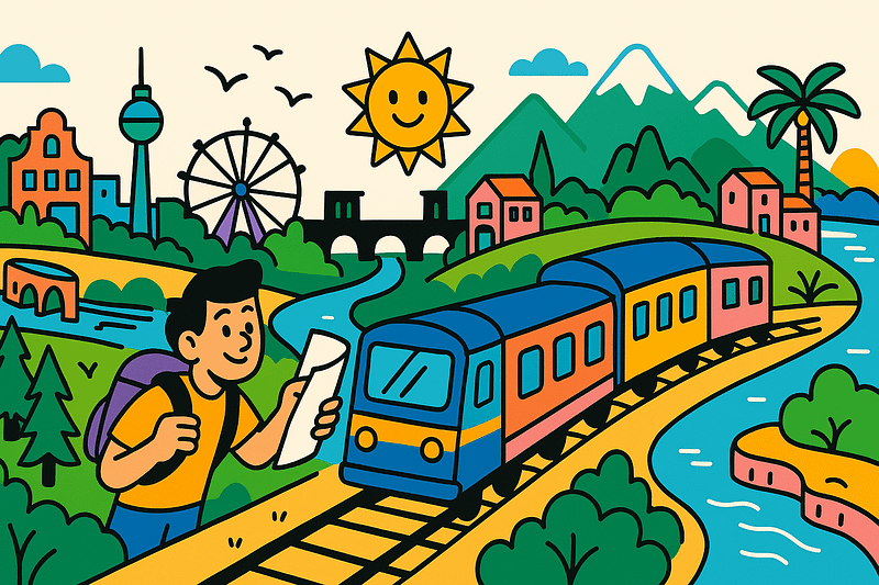 14-Day Europe Train Route Under $60/Day