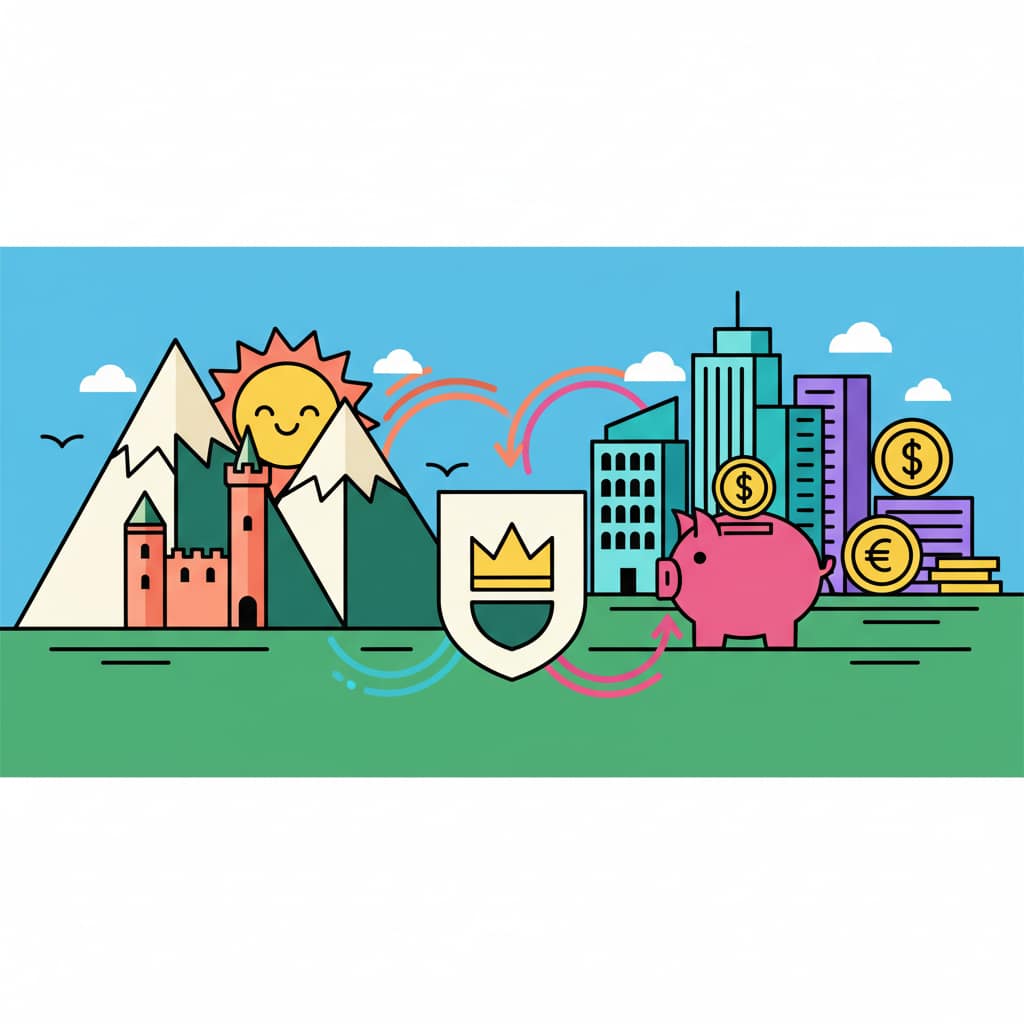 Visual illustration: Liechtenstein: From Alpine Relic to Financial Powerhouse