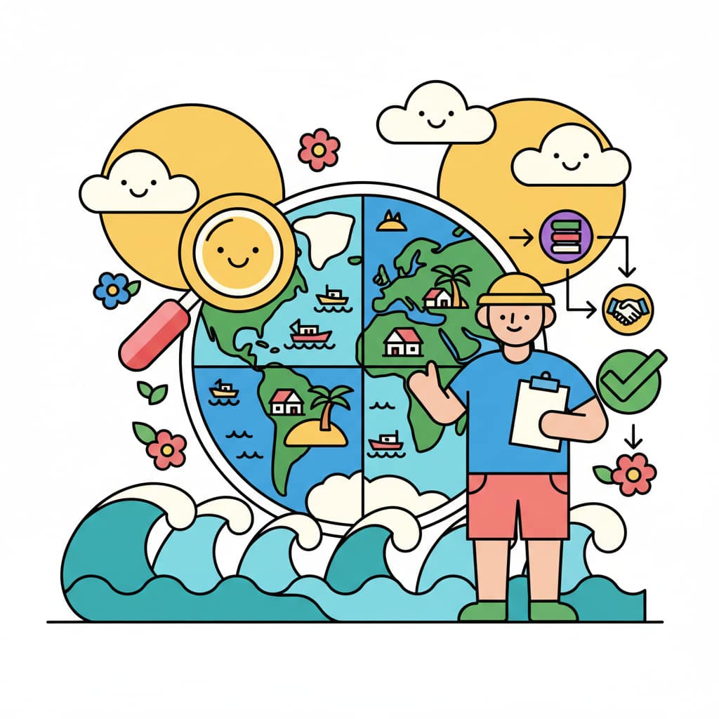 Visual illustration: Methodology: How I Found and Vetted These Villages