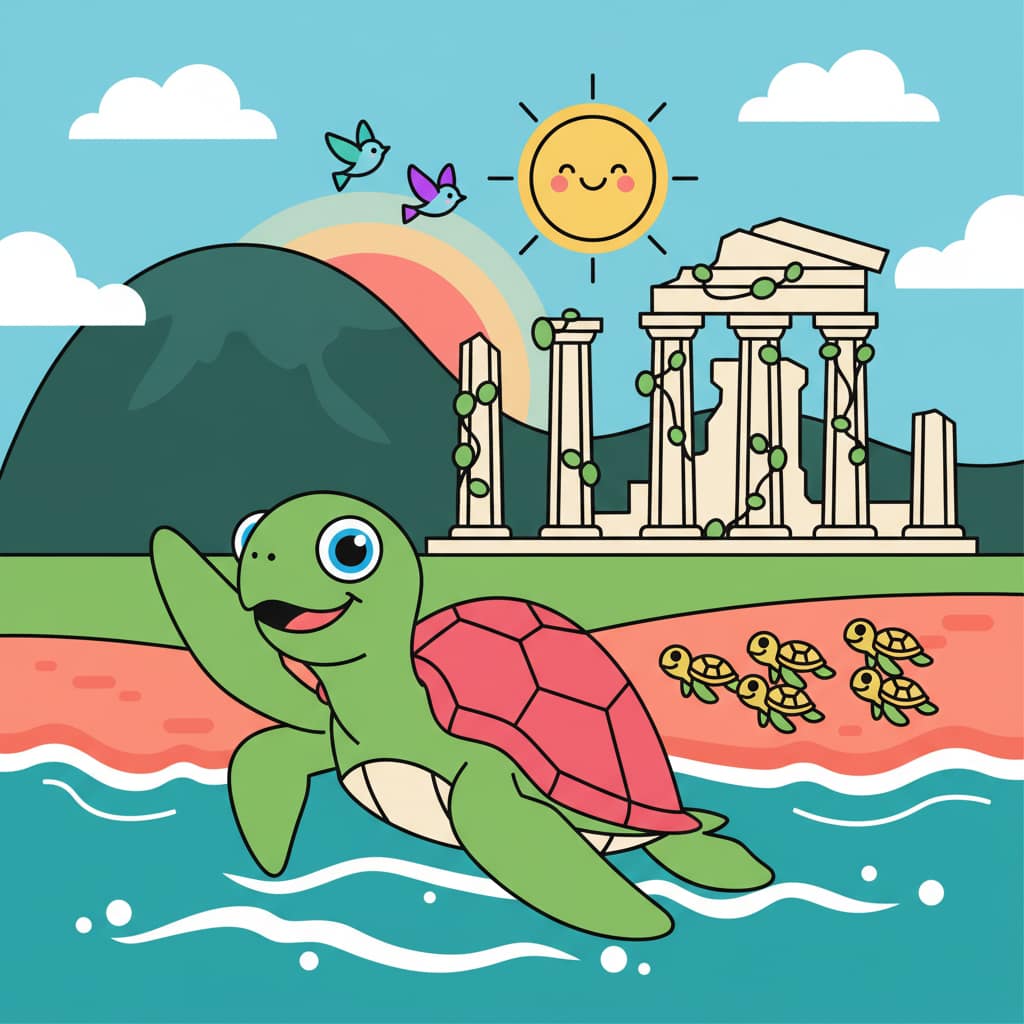 Visual illustration: 2. Cirali, Turkey: Where Ancient History Meets Nesting Sea Turtles