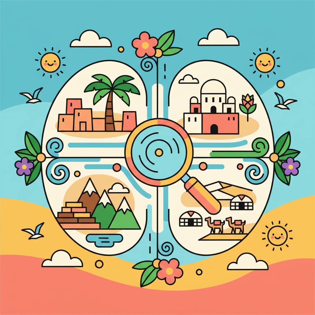 Visual illustration: My Methodology: How I Uncovered These Desert Gems