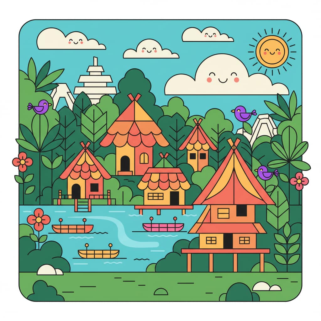 Visual illustration: Mystical Jungles of Southeast Asia: Beyond the Temples