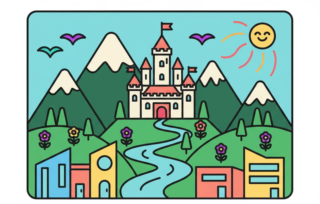 Visual illustration: Liechtenstein: An Alpine Kingdom of Castles and Commerce