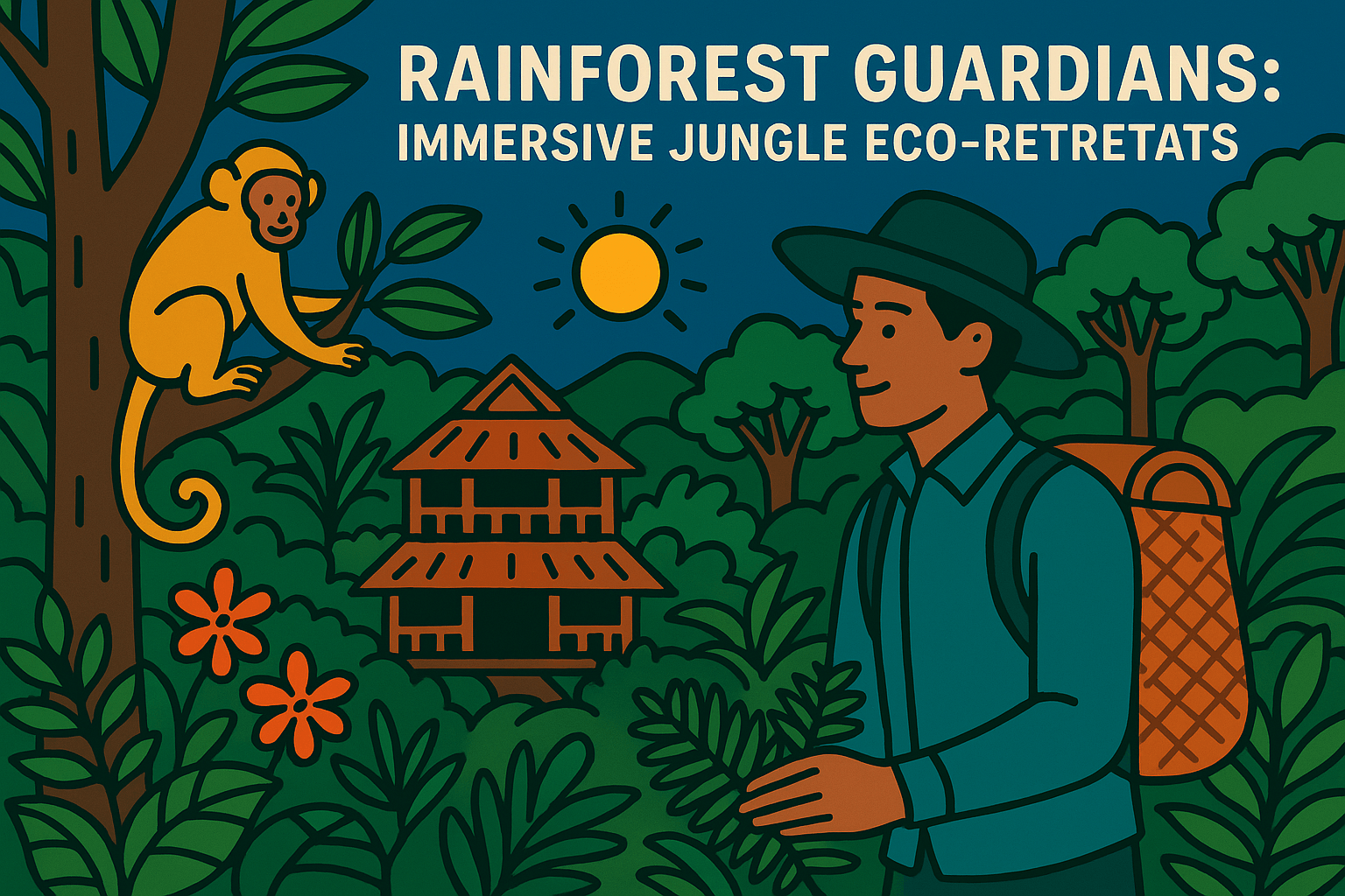 Immersive Jungle eco-Retreats