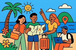 Learn how to Coordinate Travel With Friends using TripMerge’s tools like TripSync for destinations and TripBudget for costs. Plan effortlessly! ✈️ Learn how to Coordinate Travel With Friends using TripMerge's tools like TripSync for destinations and TripBudget for costs. Plan effortlessly! ✈️