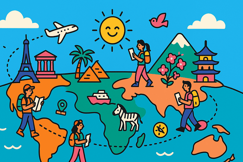 Discover unconventional multi-continent routes—Atlantic Arc, Silk Sea Route, theme itineraries. Plan smarter with budgets, seasonal tips & hidden gems.