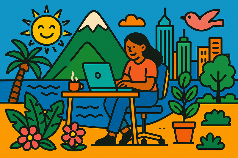 Building Your Ideal Workday Around Different Destinations