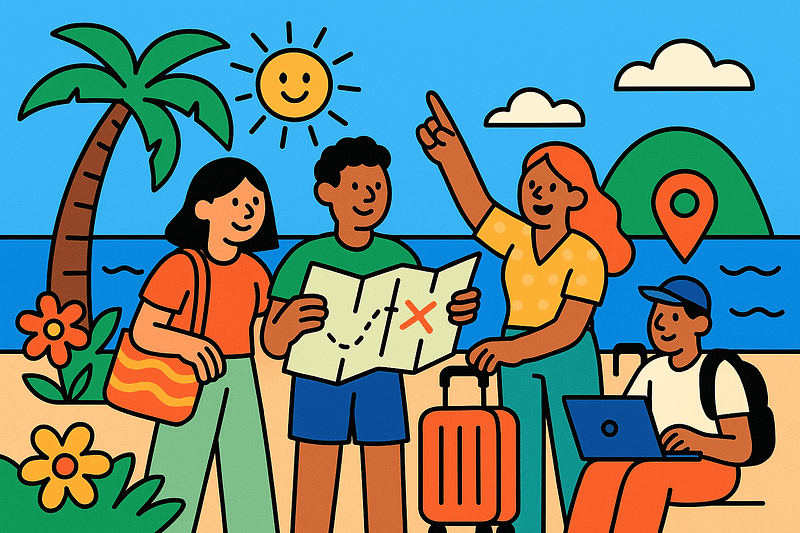 Learn how to Coordinate Travel With Friends using TripMerge's tools like TripSync for destinations and TripBudget for costs. Plan effortlessly! ✈️