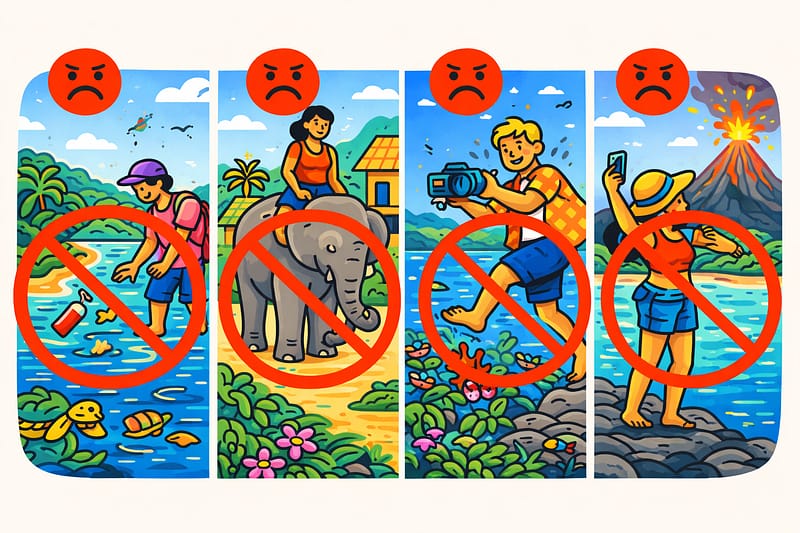 What Conscious Travelers Should Never Do Even If It’s “Instagram-Popular
