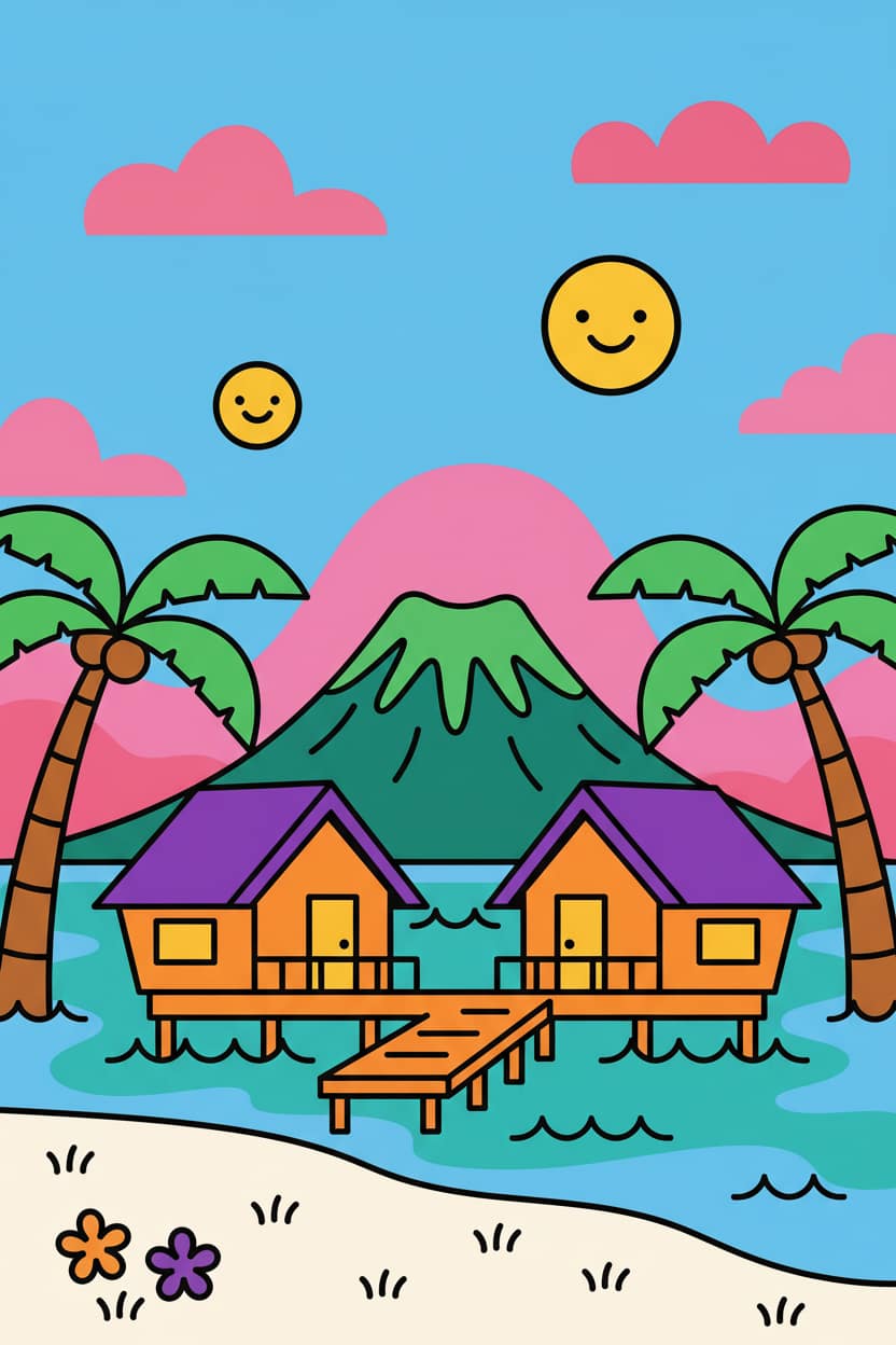 Visual illustration: Experience Bora Bora: The Gold Standard for Honeymoons and Overwater Bungalows