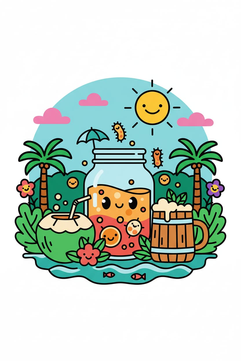 Visual illustration: The Enduring Magic of Fermentation: A World of Flavor