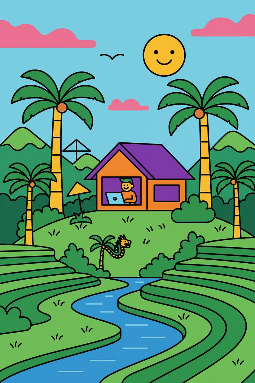 Visual illustration: The Allure of Vietnam for Digital Nomads: Why It's a Top Choice